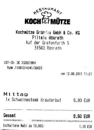 fbii Hffner Kochmtze Restaurant